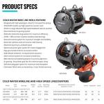 Okuma Coldwater High Speed Trolling Reel CW-553LS