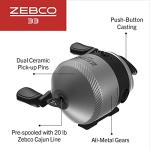 Zebco 33 MAX Spincast Reel with Cajun Line