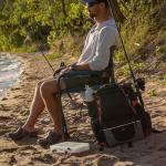 Piscifun Large Fishing Tackle Backpack with Trays