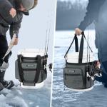 KastKing Fishing Bucket Organizer with Multi-Pockets