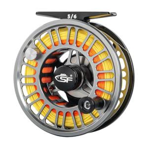 SF-003 Pro Fly Fishing Reel with Yellow Line Kit