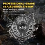 SF-003 Pro Fly Fishing Reel with Yellow Line Kit