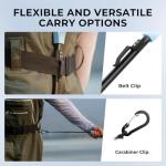 Lightweight Triangle Floating Fishing Net with Handle