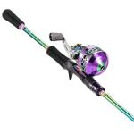 Sougayilang 6.9ft Colorful Fishing Rod and Reel Combo