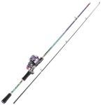 Sougayilang 6.9ft Colorful Fishing Rod and Reel Combo