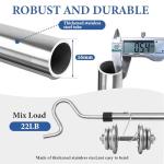 Extendable Stainless Steel Clothes Hook Pole 35"-50