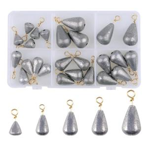 Copper-Cored Fishing Weights Sinkers Kit – 25PCS