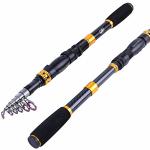 Sougayilang Telescopic Fishing Rod - Ultralight Carbon Fiber