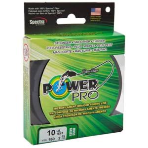 Power Pro Braided Fishing Line, Moss Green, 150YD