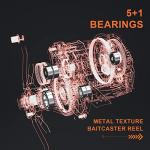 Scorpion King Baitcaster Fishing Reel 300 Series