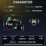 SAMOLLA Ultralight Baitcasting Fishing Reel 7.2:1