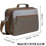 Fly Fishing Reel Case with Mesh Pocket