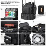 WANOON 45L Fishing Tackle Backpack with Rod Holders