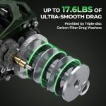 KastKing Spartacus II Baitcasting Fishing Reel Combo