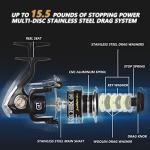 Fishdrops Lightweight Spinning Reel with High Speed