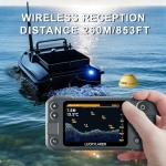 LUCKY Wireless Kayak Fish Finder with Transducer