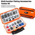 Plusinno 253-Piece Fishing Tackle Kit and Accessories
