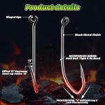 200 Pcs Baitholder Hooks for Saltwater & Freshwater