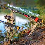 Stainless Steel Automatic Fishing Rod Holder 2 Pack