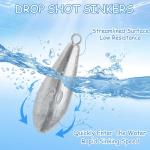 Lead Sinkers for Bank Fishing Assortment (10pcs)