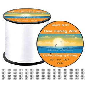 Aboda 100lb Test Monofilament Fishing Line Value Pack