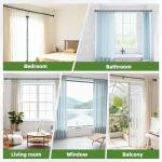 ZYKORT Extra Long Tension Curtain Rod, 39-173 In