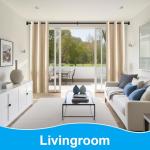 Adjustable Tension Curtain Rod - Black, No Drilling