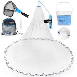 Calamus Cast Net with Sinking Nylon Line