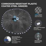 Calamus Cast Net with Sinking Nylon Line