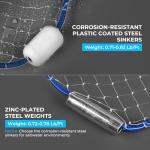 Calamus Cast Net with Sinking Nylon Line