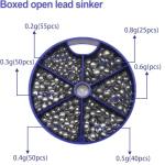 FREGITO Fishing Weight Sinker Set - 6 Sizes