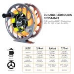 8-Fan Fly Fishing Rod and Reel Combo Set