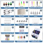 Goture 281PCS Fishing Tackle Box with Lures