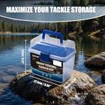 Goture 281PCS Fishing Tackle Box with Lures