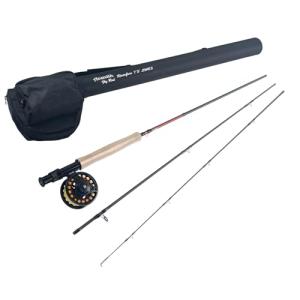 Aventik Fly Fishing Rod with Tube, 3-Piece (0/1wt, 2/3wt) & 4-Piece (3/4wt, 5/6wt), Carbon Fiber Fast Action Ultra-Portable Travel Fly Rod (Riverflow Series)(6'1'' LW0/1 Kit)