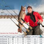 Aventik Ultralight Ice Fishing Rod and Reel Combo