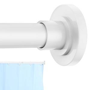 Adjustable Stainless Steel Shower Curtain Rod 31-80 Inch