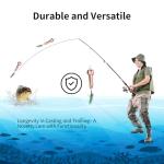 Glow Metal Fishing Lures with Fun Spinners