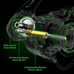 KastKing Zephyr 500 Spinning Reel - Green