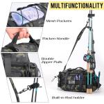 Sougayilang Fishing Tackle Bag - Water Resistant Green