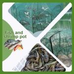 Magic Foldable Fishing Trap Net for Bait Fish