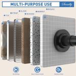 Adjustable Stainless Steel Shower Curtain Rod 32-75 Inch