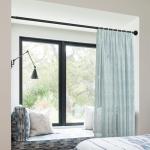 Adjustable Stainless Steel Shower Curtain Rod 32-75 Inch