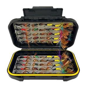 72-Piece Fly Fishing Kit with Waterproof Box