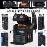 Waterproof Fishing Backpack with Rod Holders, 42L