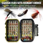 72-Piece Fly Fishing Kit with Waterproof Box