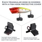 HALF CRESCEN Fishing Lures Kit for Bass & Trout