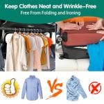 Adjustable Car Clothes Hanger Rack, 30-62 Inches