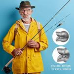 Gejoy 100-Piece Removable Fishing Split Shot Sinkers