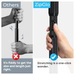 Heavy-Duty Adjustable Tension Curtain Rod